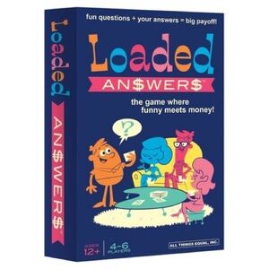 NIB Loaded Answers - fun questions + your answers = big payoff party card game